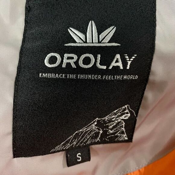 NWOT OROLAY DUCK DOWN PUFFER WINTER JACKET SZ S - Picture 12 of 15